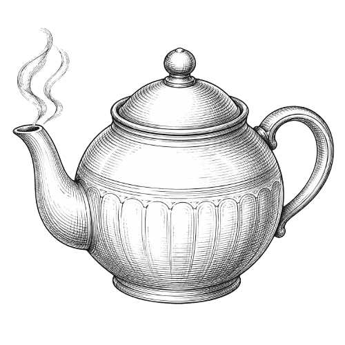 Teapot Header Ornament